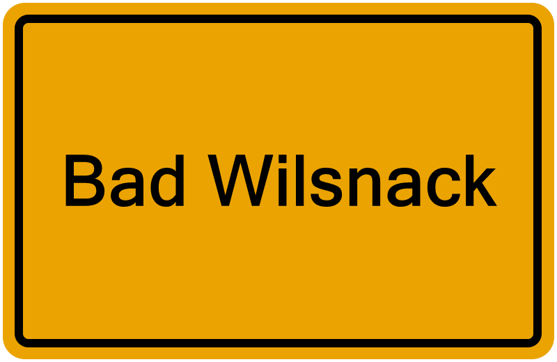 Handelsregisterauszug Bad Wilsnack